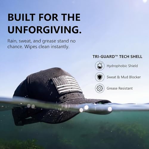 Image of TOP-EX Performance Baseball Hat for Men Water Resistant Golf Cap Running Cooling Snapback Laser Perforated
