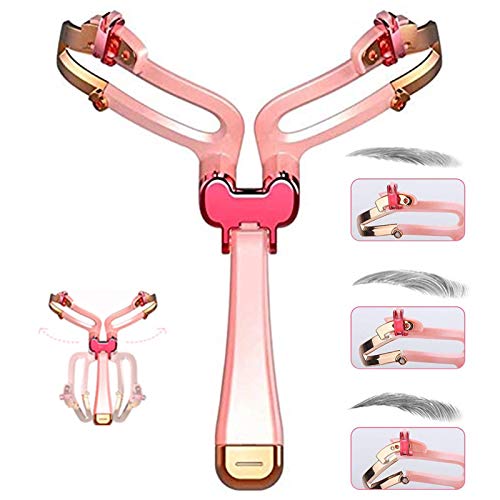 Eyebrow Stencils Professional Make Up Eyebrow Template Adjustable Eyebrow Shapes Stencils Makeup Model Portable Tool Grooming Eyebrow Shaping Kit