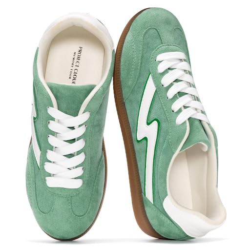 Image of Project Cloud Non-Slip Fashion Sneakers for Women, Lace-Up Shoes | Memory Foam Insole Trendy Womens Footwear - Comfortable Casual Womens Sneakers - Stylish Shoes Women Breathable Footwear