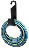 katoochy Best Black Garden Hose Holder Wall Mounted-Durable, Very Powerful Hanger it can Hold 100ft Heavy Hose -Keep Your Backyard Neat and Cleaned