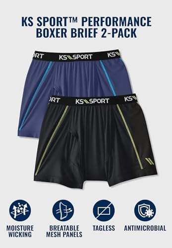 KingSize Men's Big & Tall Performance Boxer Brief 2-Pack2