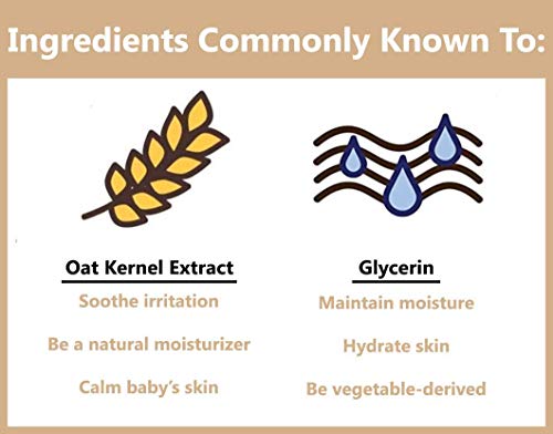 Gentle Wash & Shampoo With Natural Oat Extract, Tear-Free & Paraben-Free Formula For Hair & Body, Lightly Scented, 12 Fl. Oz - 2 Pack #TOP4