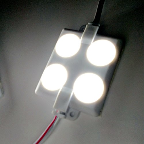 Speller 12V 40 LEDs luz interior para van blanca impermeable miniatura 4