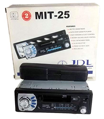 Auto Stop Car Cassette Player with AM/FM & Detachable Face Panel