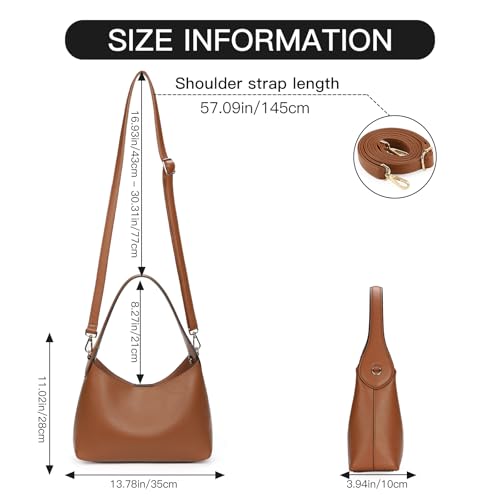 Image of GOIACII Shoulder Bag for Women Small Underarm Ladies Purses Crossbody Handbag