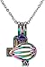 Regenbogen Farbe U-Boot Modell Spielzeug Perle Perle Käfig Halskette Anhänger Aroma Ätherisches Öl Diffusor Spaß Geschenk Schmuck