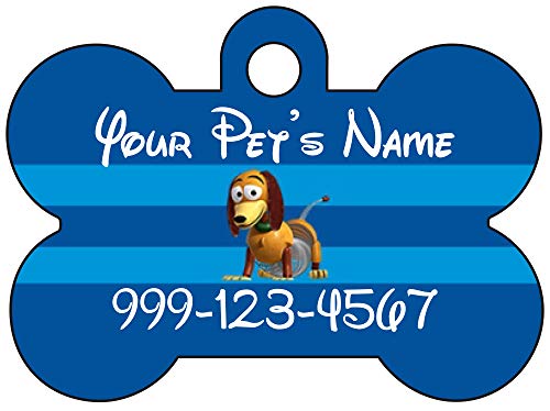 Toy Story Slinky Custom Pet Id Dog Tag Personalized w/ Name & Number