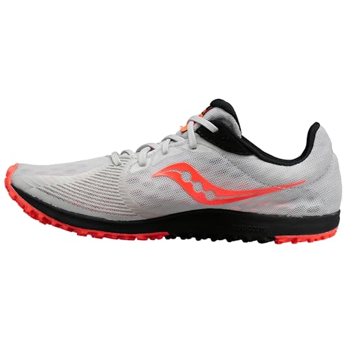 Saucony Women's Kilkenny XC9 Flat Sneaker, Fog/Black/Vizi, 11