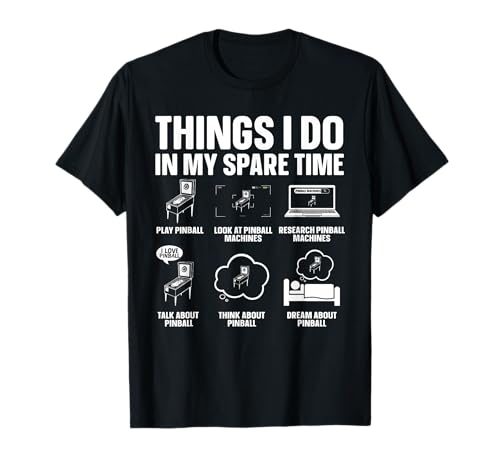 Funny Pinball Art for Men Women Kids Pinball Lovers Pinball