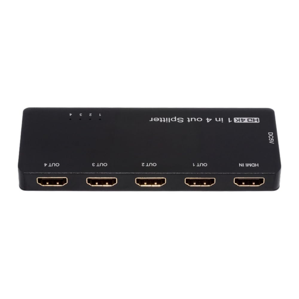 Conmutador 2.0 divisor HDMI 4k 60hz de 18 Gbps con soporte HDCP y SST extendido 5