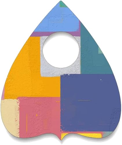 Miniatura 3 de Madera sin terminar para manualidades  Forma de símbolo de planchette  Grande y pequeño  Tamaño de púa  Corte láser de madera sin terminar formas de