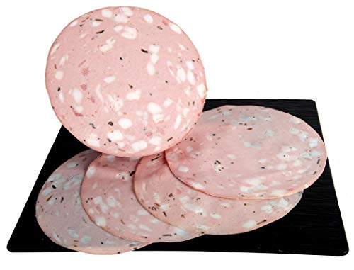 Mortadela italiana con trufa - al corte, 200 gramos