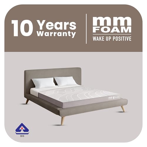 Image of MM FOAM Bloom 100% Natural Latex Mattress with 10 Years Warranty | Pure Certified Latex | Free Micro Fiber Pillows | (King 72 x 72 x 8)