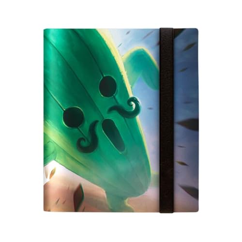 Ultra PRO - Final Fantasy x Universes Beyond Jumbo Cactuar 4-Pocket PRO-Binder for Magic: The Gathering | TCG Card Collector Album, MTG Binder, Final Fantasy Card Binder, Deck Storage Binder