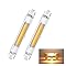 Lampadina R7S LED 78mm Dimmerabile,Lampadina 20W R7s 78mm Led Equivalenti a 200W Lampada Alogena,Lampada R7s LED Lamp Bianco Caldo 3000K,Illuminazione Fascio 360°,2000LM Nessun Sfarfallio,2 Pezzi