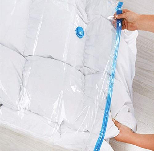 10 Saco Guardar Roupa À Vácuo 05 Grande + 05 Jumbo Western