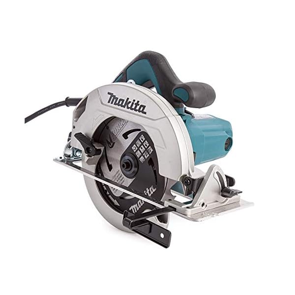Makita HS7611J Kreissäge, 1600 W, 240 V, Blau, 190 mm – Bild 5
