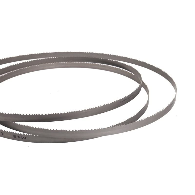 Piły taśmowe, 3-częściowe brzeszczoty do pił taśmowych 64,5" X 1" X 0,025" M42 Bi-Metal 14tpi lub 1638 * 13 * 0,65mm brzeszczoty do pił taśmowych do cięcia metalu