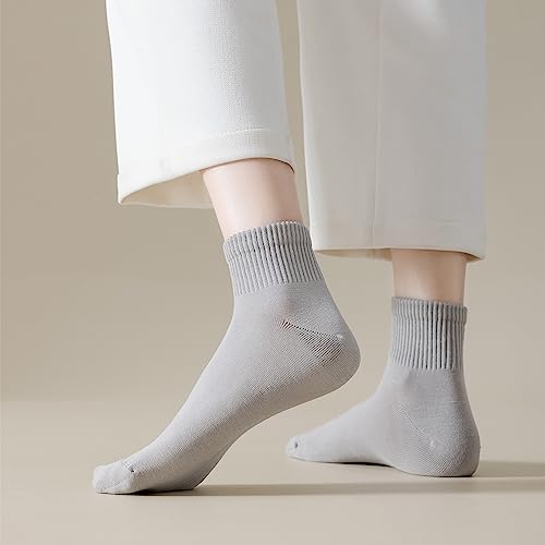 Image of MAGIARTE Womens Mini Crew Ankle Socks Athletic Casual Cotton Socks for Women
