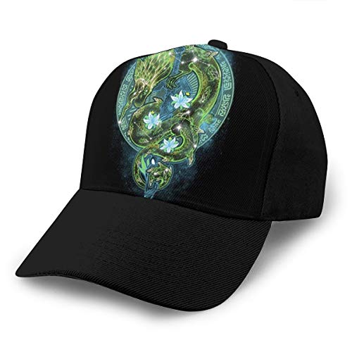 Gorra de béisbol Starry Wild Sky Legend of Zelda Dad Sombrero Ajustable Transpirable para Hombres Mujeres Negro