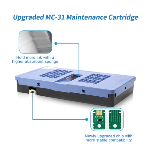 Image of MC-31 Maintenance Cartridge Replacement for Canon Imageprograf TM-200 TM-205 TM-300 TM-305 TM-5200 TM-5205 TM-5300 TM-5305 Ta-20 Ta-30 Printers