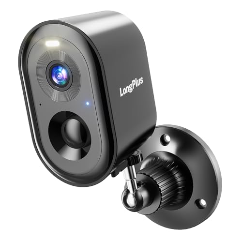 LongPlus Security Cameras Wireless Outdoor, VicoHome Camera Wireless Camera for Home Security, 2K Battery Powered WiFi Cameras with AI Motion Detection, 2-Way Talk, Cloud/SD Storage