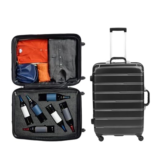 Can you catru alcohol in checked luggage FlyWithWine® 12-Bottle Hard Shell Wine Suitcase