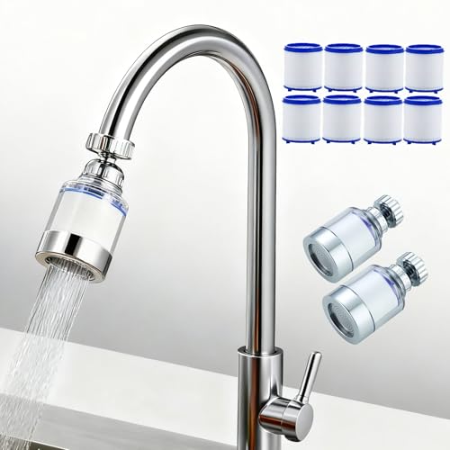 2 Pack Rotating Sink Water Filter