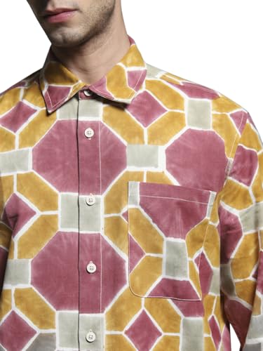 Image of Jack & Jones Men Cotton Regular Fit Shirt