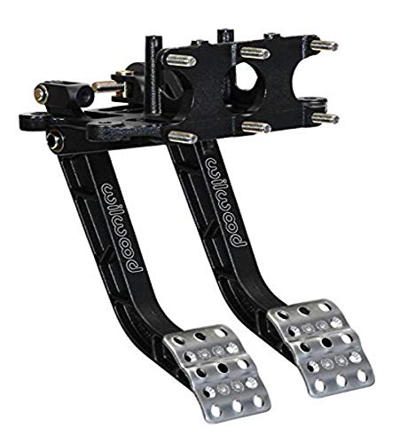 Wilwood 340-13835 Brake Pedal (Reverse Swing Triple Master Cylinder), Black