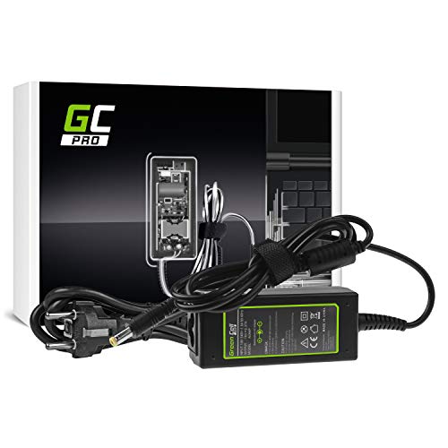 GC Pro Cargador para Portátil Acer Aspire E5-511 E5-521 E5-573 E5-573G ES1-131 ES1-512 ES1-531 V5-171 Ordenador Adaptador de Corriente (19V 2.37A 45W)