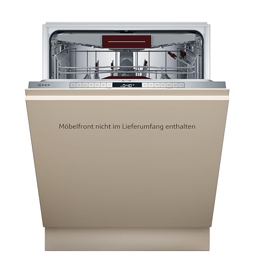 Neff S155ECX00E, N 50, Smarter Geschirrspüler Vollintegriert, 60 cm, Besteckschublade, Made in Germany, automatische Türöffnung...