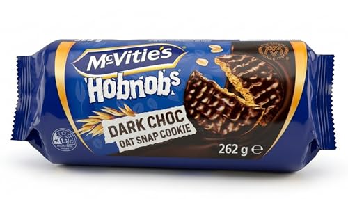 McVities Dark Chocolate Hobnobs Biscuits The Oaty One 262g
