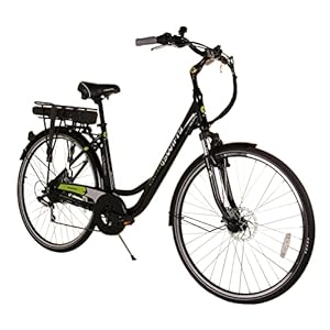 Swifty Routemaster Hybrid Low Step Over elektrische fiets, zwart, one size
