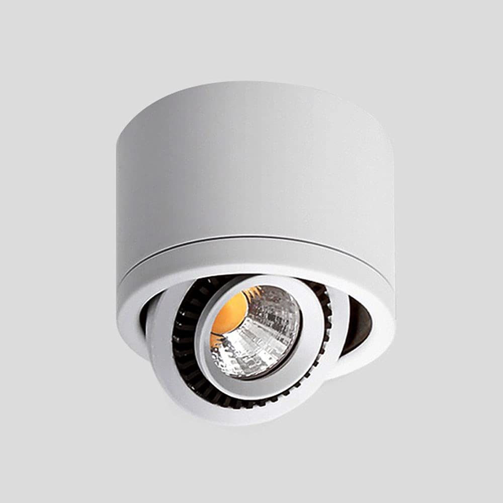 Spot de Plafond Alumidownlight Blanc 6000K Luminaire Orientable Design