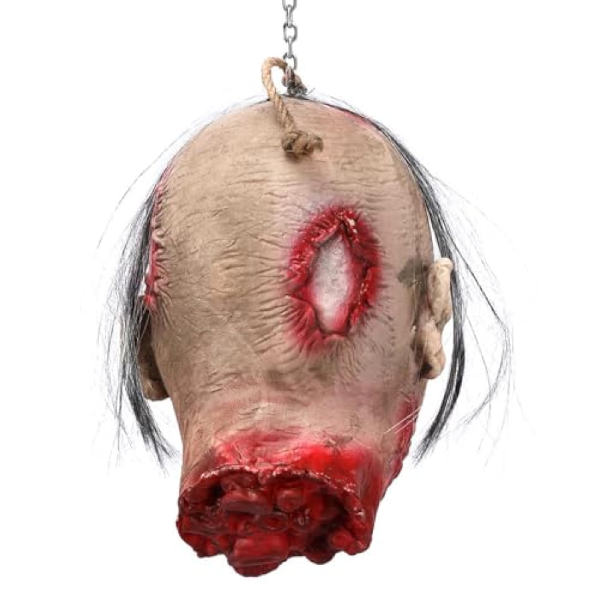 Scary Severed Head Zombie Decorations for Halloween