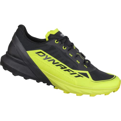 Dynafit Unisex Ultra 50 Traillaufschuhe, Neon Yellow Black Out, 45 EU