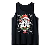 Korbwurf Elfe Basketball Weihnachten Elfen Weihnachtselfen Tank Top
