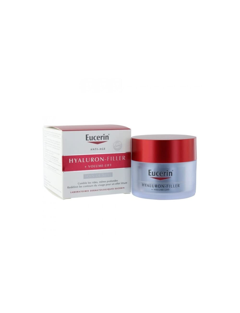 EUCERIN 856-67331 Hyaluron-filler +volume-lift Cream Noche 50 ml for adults, designed for hydration, nourishment and skin care, 50 ml