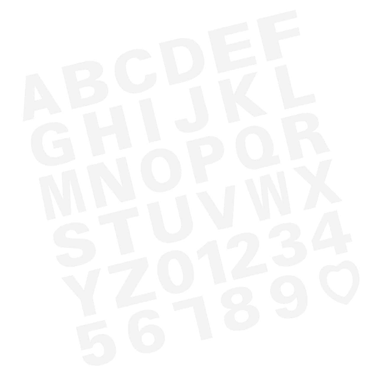 Moule lettre alphabet pour gateau et pâtisserie créative - Accessoire DIY cake making 37pcs