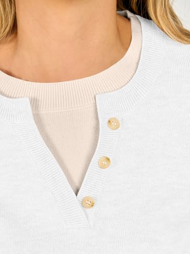 Image of ANRABESS Sweaters for Women 2026 Fall Long Sleeve Lightweight Pullover Tops