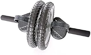 66fit Abs & Core Power Wheel With Knee Pad - Abdominal Exercise Roller Workout
