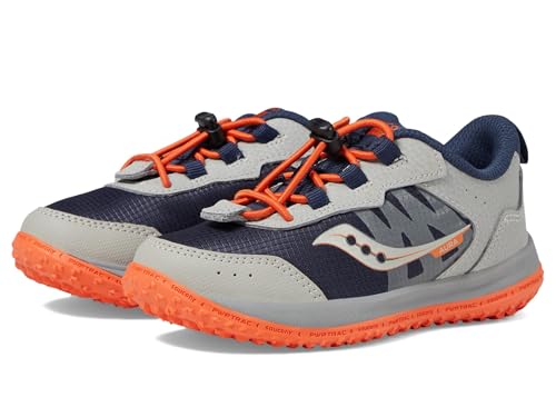 Saucony Unisex-Child Aura Kidz Sneaker