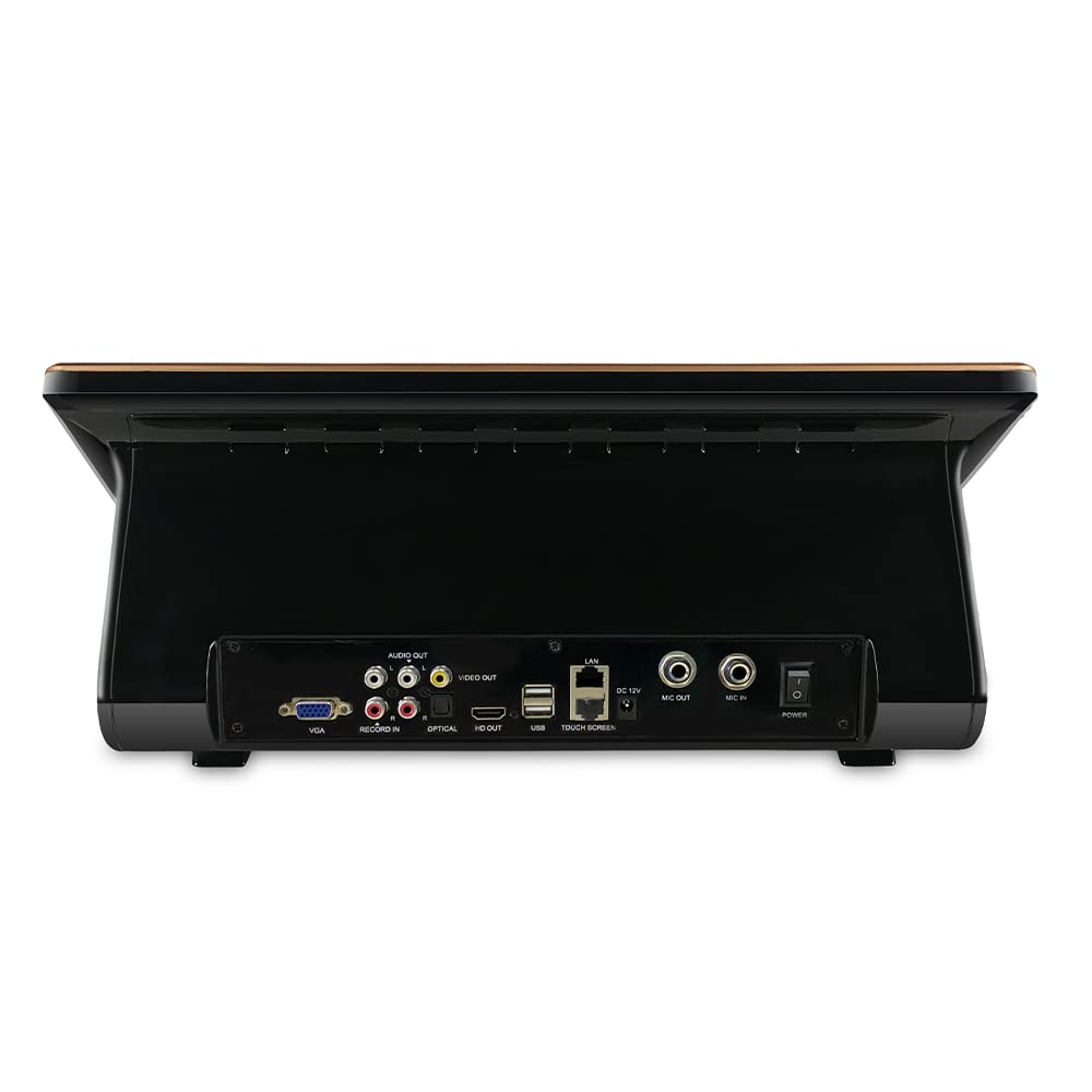 2025 InAndOn Chinese Karaoke System KV-V5 MAX, 18.5 inch Capacitive Touch Screen, 650K Cloud Song Library, YouTube Online Play,8T (Black)