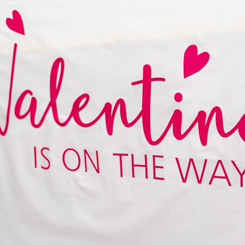 Vinilo decorativo ZAIBIANHAO A Little Valentine is On The Way miniatura 7