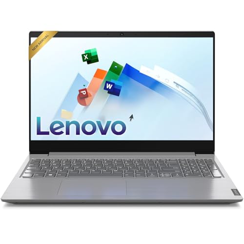 Lenovo V15 • 15.6" Anti-Glare Display • Intel Processor • 256GB SSD • WiFi 6 • HD Camera • Dolby Audio • Copilot AI • Windows 11
