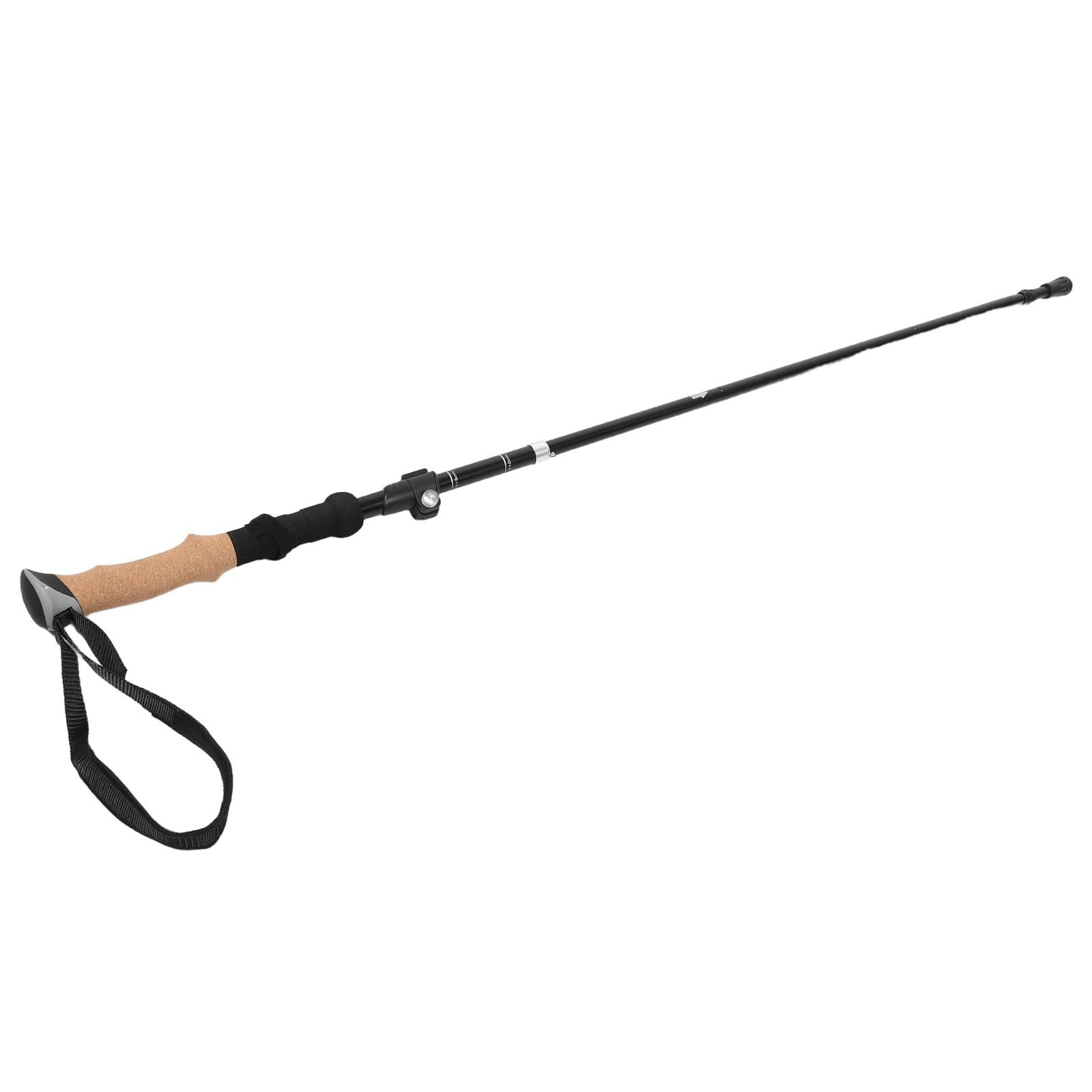VANZACK Bastones Senderismo Plegables con Mango Eva Antideslizante Bastón Trekking Ligero para Mujeres y Hombres Accesorios Portátiles para Camping y Senderismo