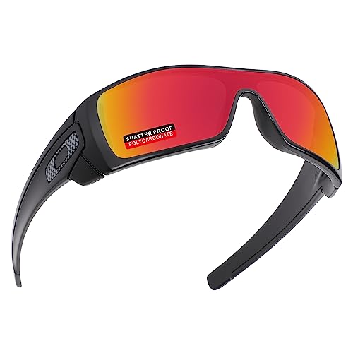 Image of PRO+ Polycarbonate Replacement Lenses for Oakley Batwolf OO9101 Sunglasses