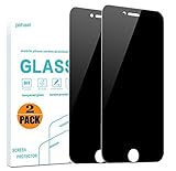 iPhone 8/7 High Definition Privacy Screen Protector, pehael Anti Spy Black Tempered Glass, 2.5D Curve Edge, Easy Install[2 Pack]