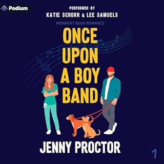 Once upon a Boyband Audiolibro Por Jenny Proctor arte de portada